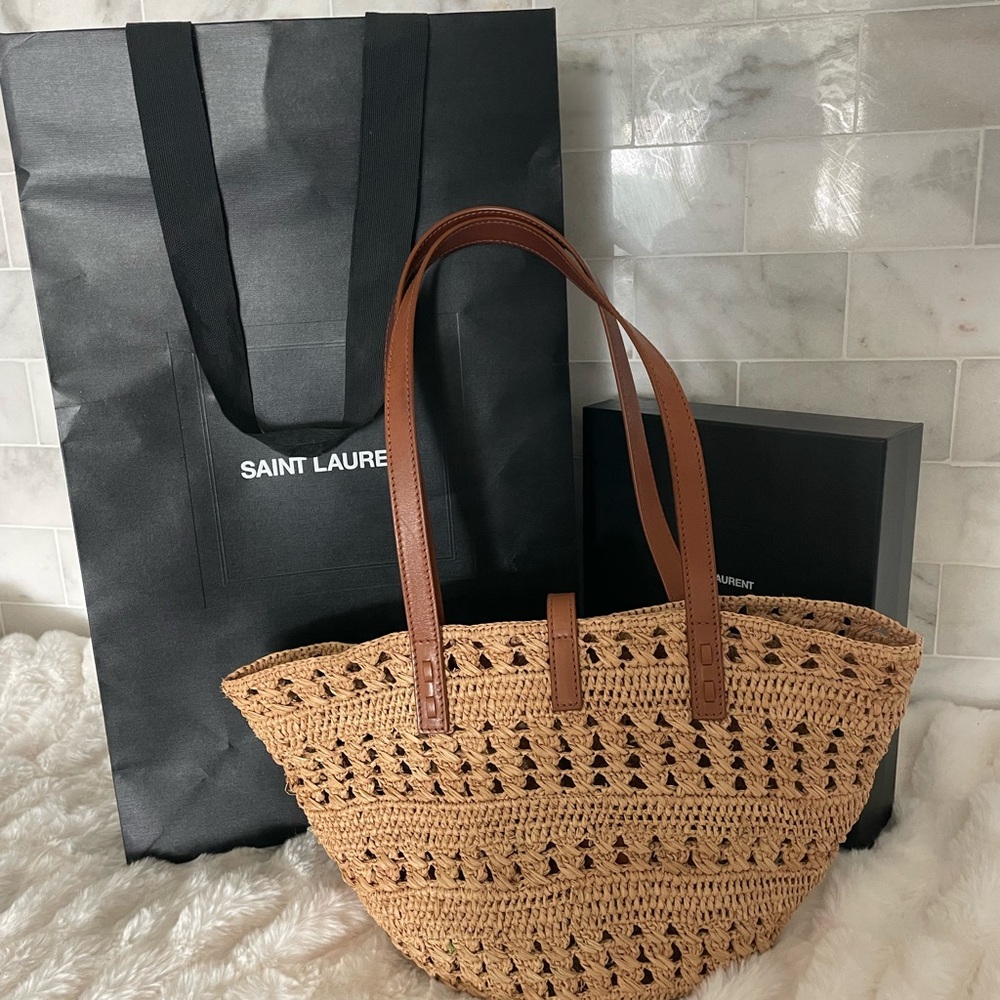 Yves Saint Laurent Tan Tote Bag